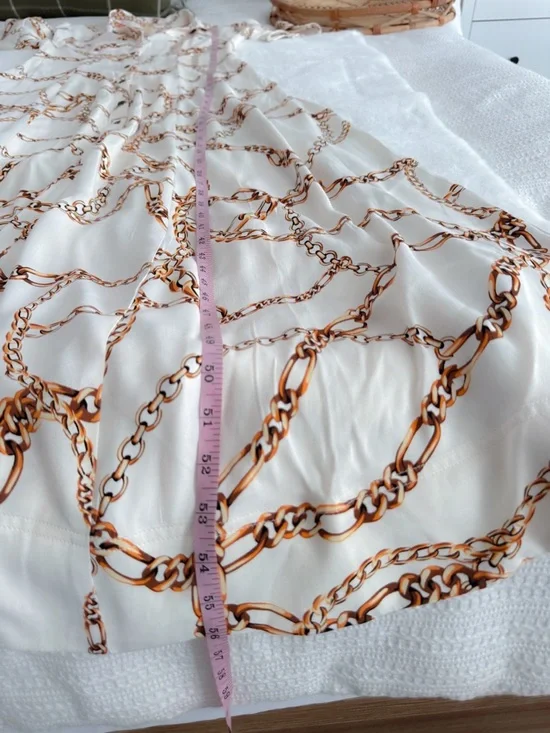 Anthropologie Maeve Chain Printed Short Sleeve Shirt Maxi Dress NWT - Picture 15 of 15